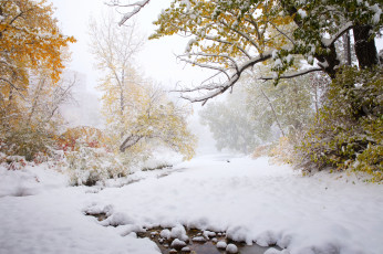 Картинка природа зима простор