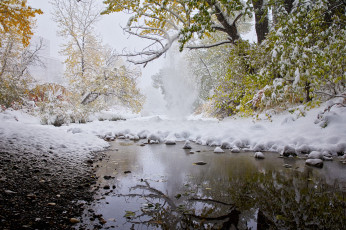 Картинка природа зима простор