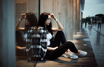 Картинка девушка девушки -unsort+ брюнетки темноволосые модель