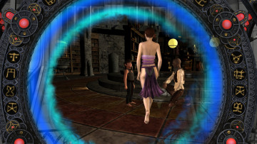 Картинка 3д+графика фантазия+ fantasy мужчина фон взгляд