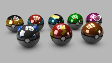 Картинка 3д+графика шары+ balls фон шары