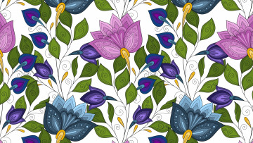 обоя векторная графика, цветы , flowers, цветы, лепестки, фон