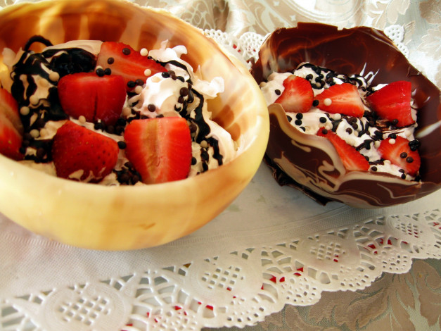 Обои картинки фото еда, мороженое,  десерты, десерт