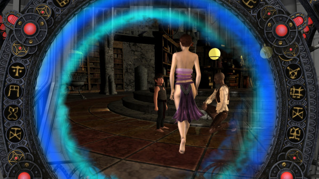 Обои картинки фото 3д графика, фантазия , fantasy, мужчина, фон, взгляд