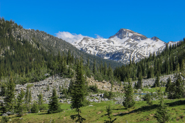 Обои картинки фото природа, горы, простор