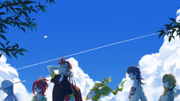 обоя аниме, kiznaiver, связанные