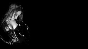 Картинка девушки bianca+beauchamp монохром