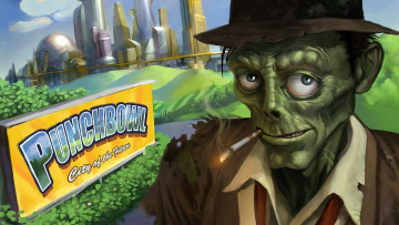 Картинка stubbs+the+zombie +rebel+without+a+pulse видео+игры stubbs+the+zombie+in+rebel+without+a+pulse зомби город сигарета шляпа