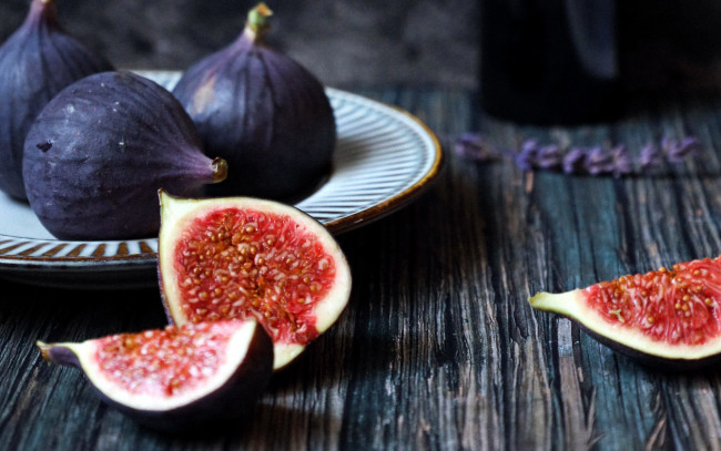Обои картинки фото еда, инжир