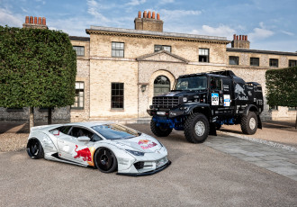 Картинка автомобили разные+вместе kamaz lambo urracane libertywalk