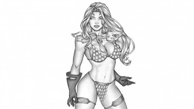 Обои картинки фото рисованное, elberty oliveira, девушка, фон, униформа