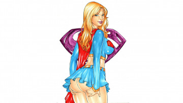 Картинка рисованное elberty+oliveira девушка фон взгляд униформа плащ