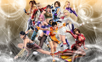 обоя видео игры, tekken 6, персонажи