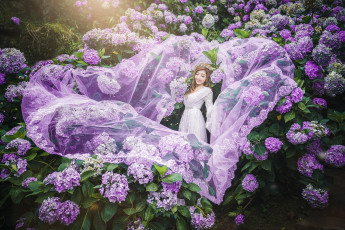 Картинка девушки -+рыжеволосые+и+разноцветные девушка