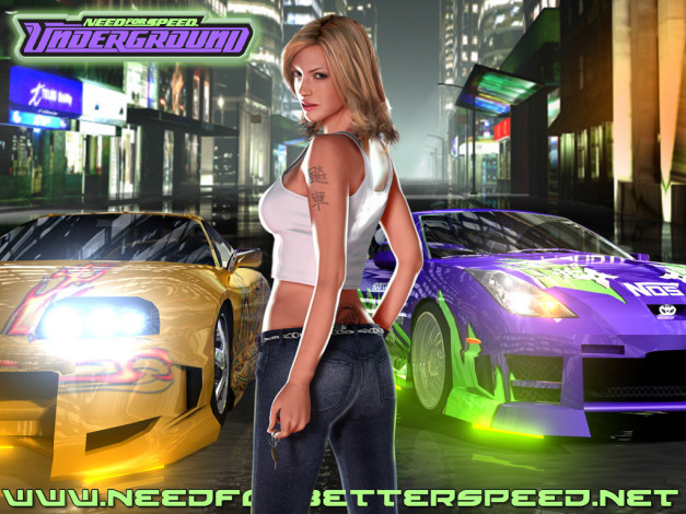 Обои картинки фото nfs, undergraund, видео, игры, need, for, speed, underground