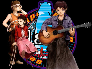 Картинка аниме lain