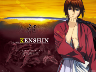 Картинка аниме rurouni kenshin