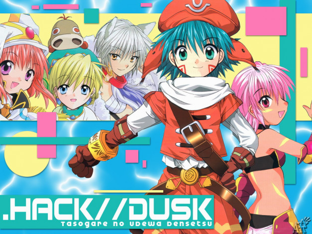 Обои картинки фото аниме, hack, sign