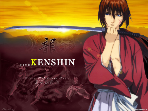 Обои картинки фото аниме, rurouni, kenshin