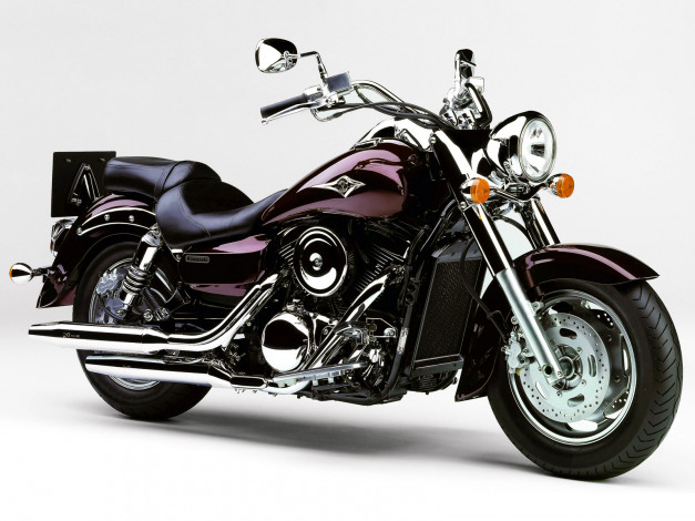 Обои картинки фото kawasaki, vulcan, 1600, classic, мотоциклы