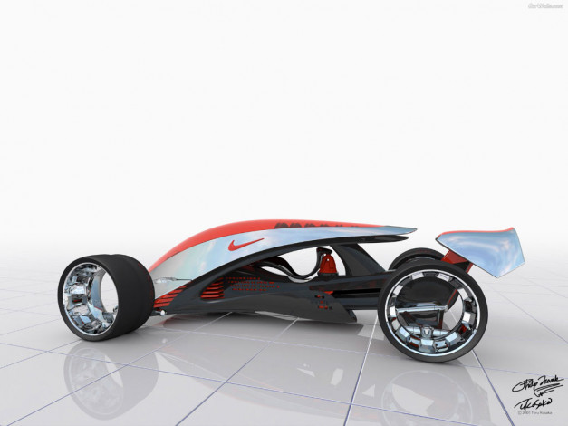 Обои картинки фото nike, one, from, gran, turismo, автомобили