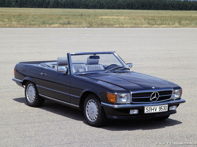 Обои картинки фото mercedes, benz, 560sl, автомобили