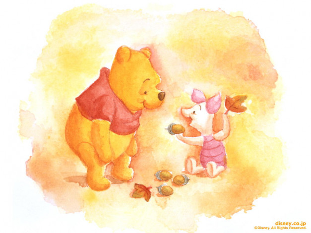 Обои картинки фото мультфильмы, winnie, the, pooh