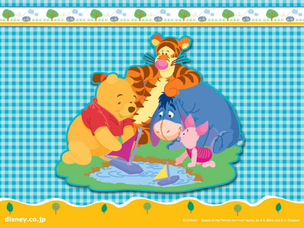 Обои картинки фото мультфильмы, winnie, the, pooh