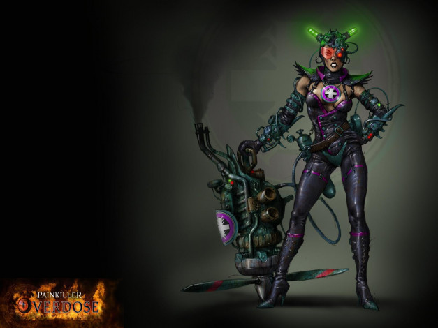 Обои картинки фото painkiller, overdose, видео, игры