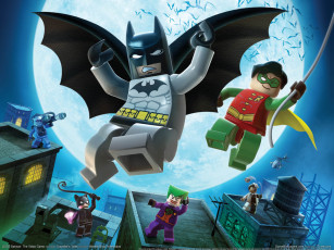 обоя lego, batman, the, video, game, видео, игры