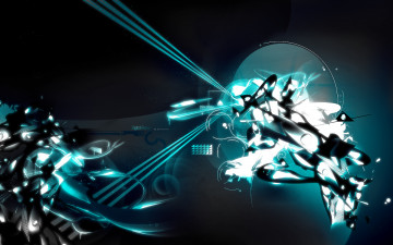 Картинка 3д графика abstract абстракции