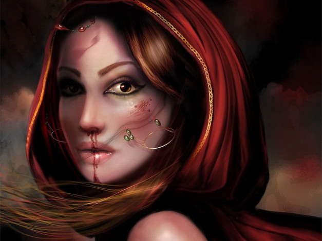 Обои картинки фото фэнтези, девушки