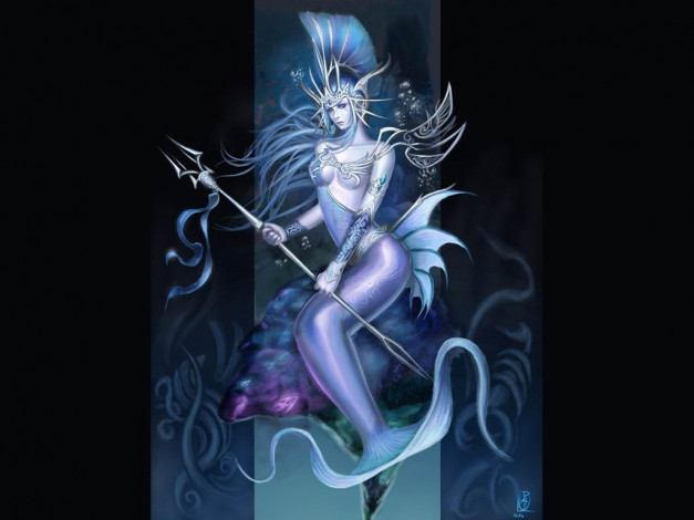 Обои картинки фото фэнтези, русалки