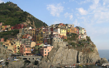 Картинка города амальфийское лигурийское побережье италия