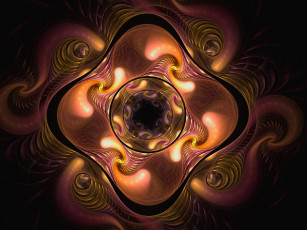 Картинка 3д графика fractal фракталы узор фрактал фон