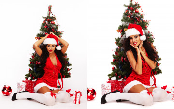 Картинка -Unsort+Снегурочки девушки unsort снегурочки украшения елка