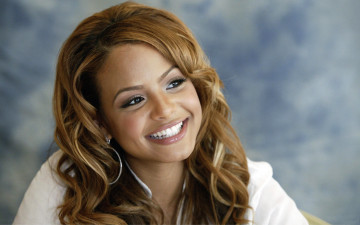 обоя музыка, christina, milian, улыбка