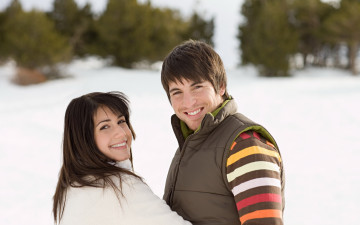 обоя разное, мужчина женщина, улыбка, девушка, парень