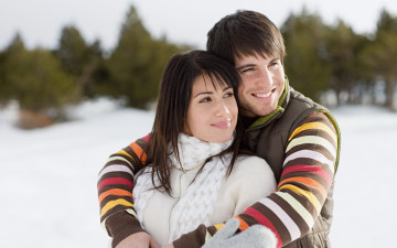 обоя разное, мужчина женщина, улыбка, парень, девушка