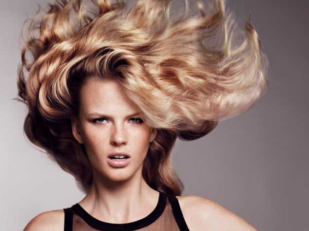 Обои картинки фото Анна Вялицына, девушки, , , волосы, прическа