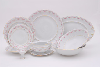 Картинка разное посуда столовые приборы кухонная утварь чашка фарфор чайник тарелочки сервиз