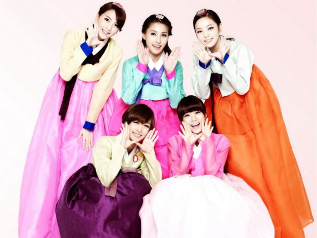 Обои картинки фото музыка, kara, южная, корея, kpop, девушки, азиатки