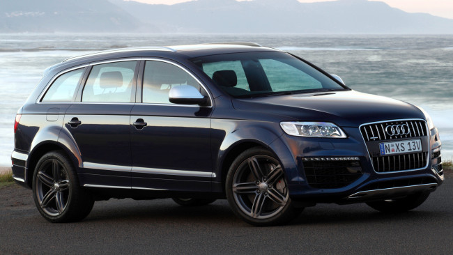 Обои картинки фото audi, q7, автомобили, стиль, автомобиль, мощь, скорость