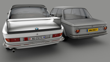 Картинка автомобили 3д 70s bmws