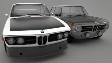 обоя автомобили, 3д, 70s, bmws
