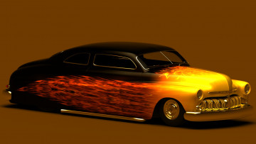 Картинка автомобили 3д mercury 1950 custom v003