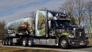 Картинка freightliner автомобили daimler trucks north america llc тяжелые тягачи сша