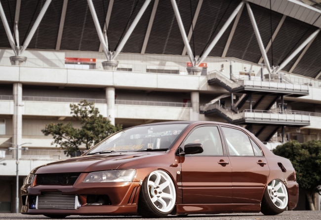 Обои картинки фото автомобили, mitsubishi