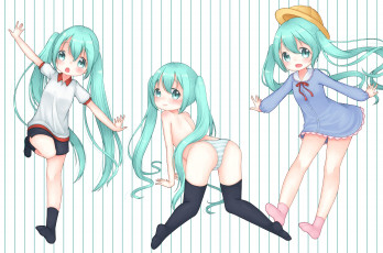 Картинка аниме vocaloid hatsune miku девочка xenon simlacurm арт