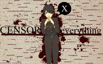 Картинка аниме bakemonogatari парень